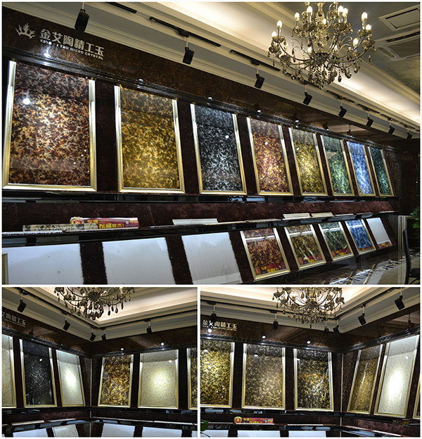 mansion88营销总部爆晶系列2.0微晶石展示