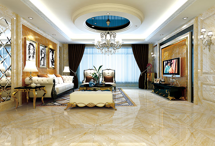 mansion88瓷砖客厅KWP68017-KWS68016效果图
