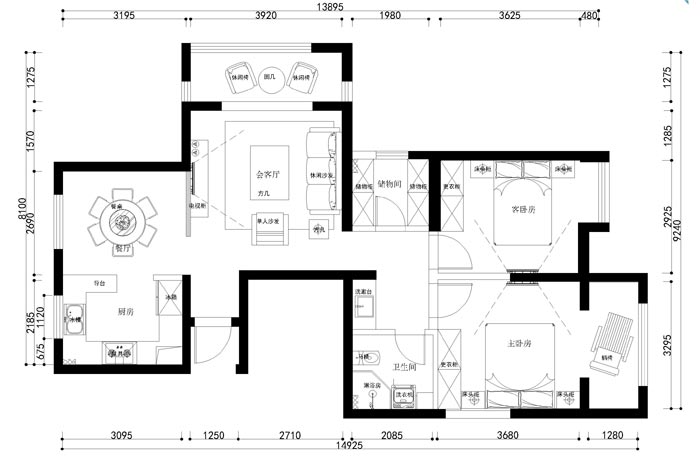 mansion88案例剖析户型图