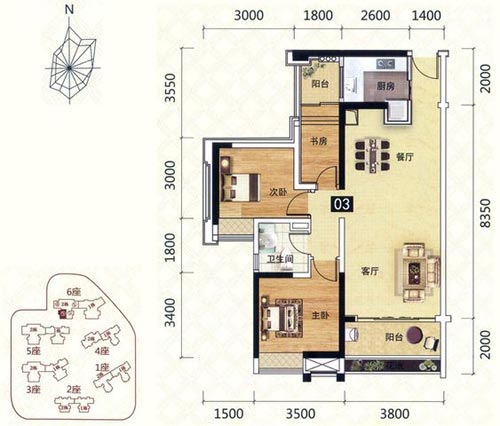 mansion88家装：佛山灯湖华府90㎡现代简约装修效果鉴赏