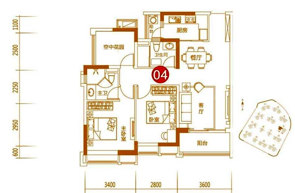 mansion88家装：佛山保利紫山国际90㎡中式气概装修鉴赏