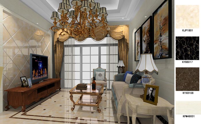 mansion88家装：东莞南城丽水佳园75㎡简欧气概装修鉴赏