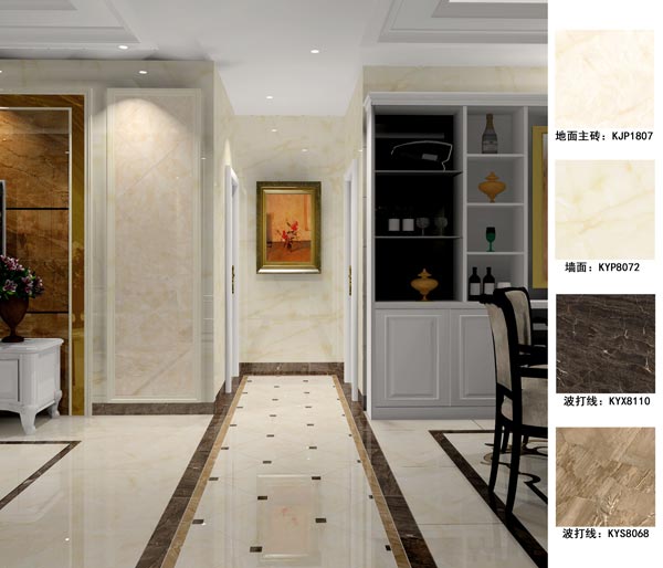 mansion88家装：天津廊坊塞纳荣府148㎡简欧气概装修鉴赏