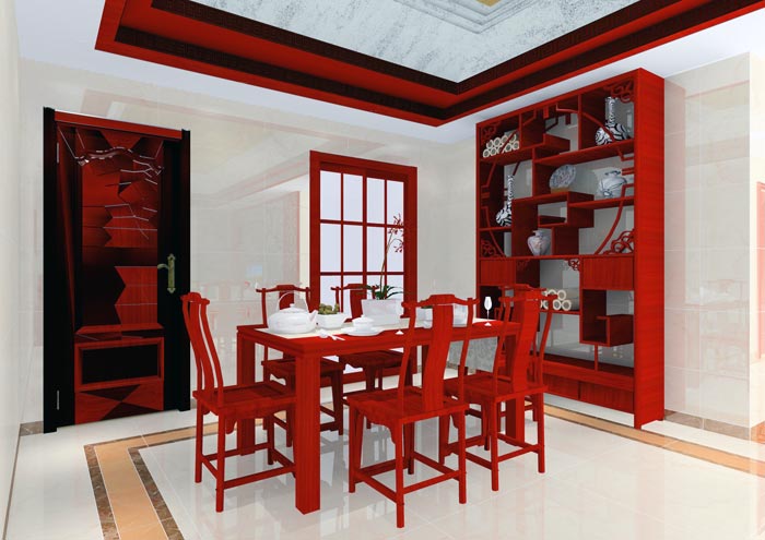 mansion88家装：佛山合景新鸿基·泷景113㎡新中式装修效果鉴赏