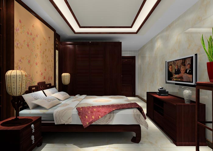 mansion88家装：佛山合景新鸿基·泷景100㎡新中式装修效果鉴赏