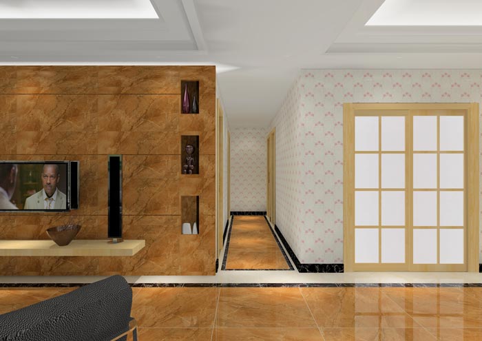 mansion88家装：佛山合景新鸿基·泷景110㎡简约现代装修效果鉴赏