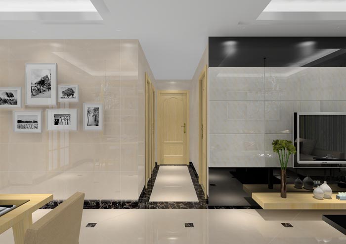 mansion88家装：佛山合景新鸿基·泷景96㎡简约现代装修效果鉴赏