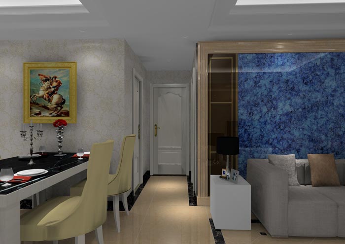 mansion88家装：佛山丹灶  桂丹颐景园80㎡简约现代装修效果鉴赏