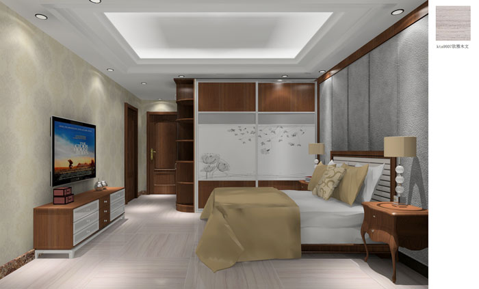 mansion88家装：成都中环丰锦131㎡的现代气概装修鉴赏