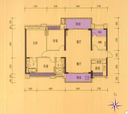 mansion88家装：佛山禅城怡翠晋盛花园133㎡的中式气概装修鉴赏