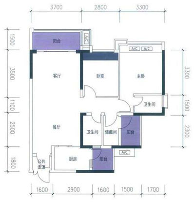 mansion88家装：佛山禅城怡翠晋盛花园91㎡的现代气概装修鉴赏
