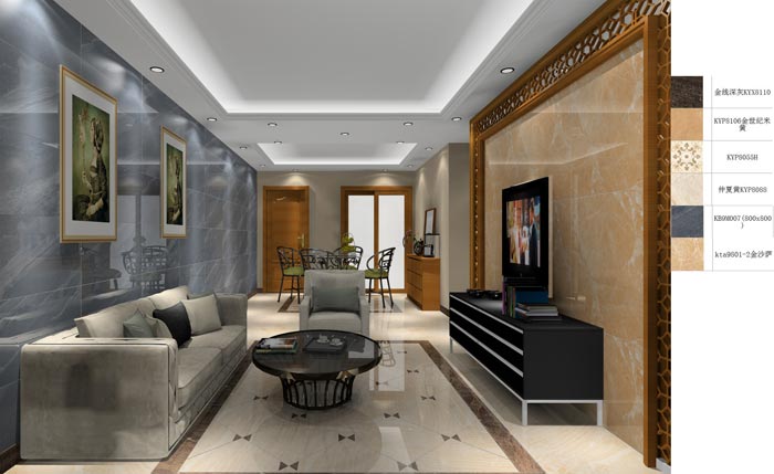 mansion88瓷砖装修效果图鉴赏,家装案例,家装效果图,装修解决方案 第3页_护眼防滑砖