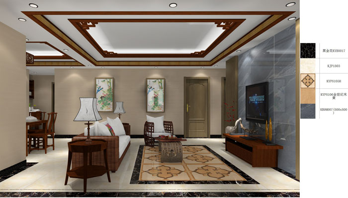 mansion88瓷砖装修效果图鉴赏,家装案例,家装效果图,装修解决方案 第2页_护眼防滑砖