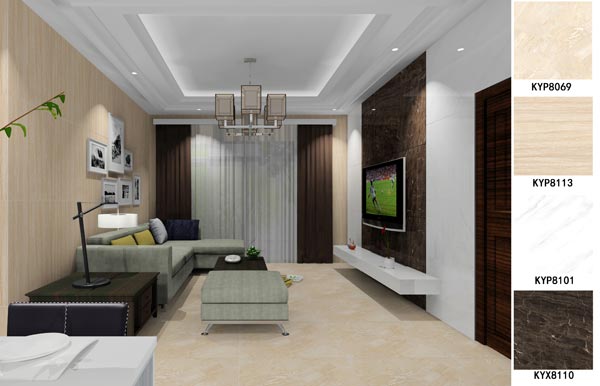 mansion88瓷砖装修效果图鉴赏,家装案例,家装效果图,装修解决方案 第6页_护眼防滑砖