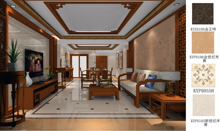 mansion88瓷砖装修效果图鉴赏,家装案例,家装效果图,装修解决方案_护眼防滑砖